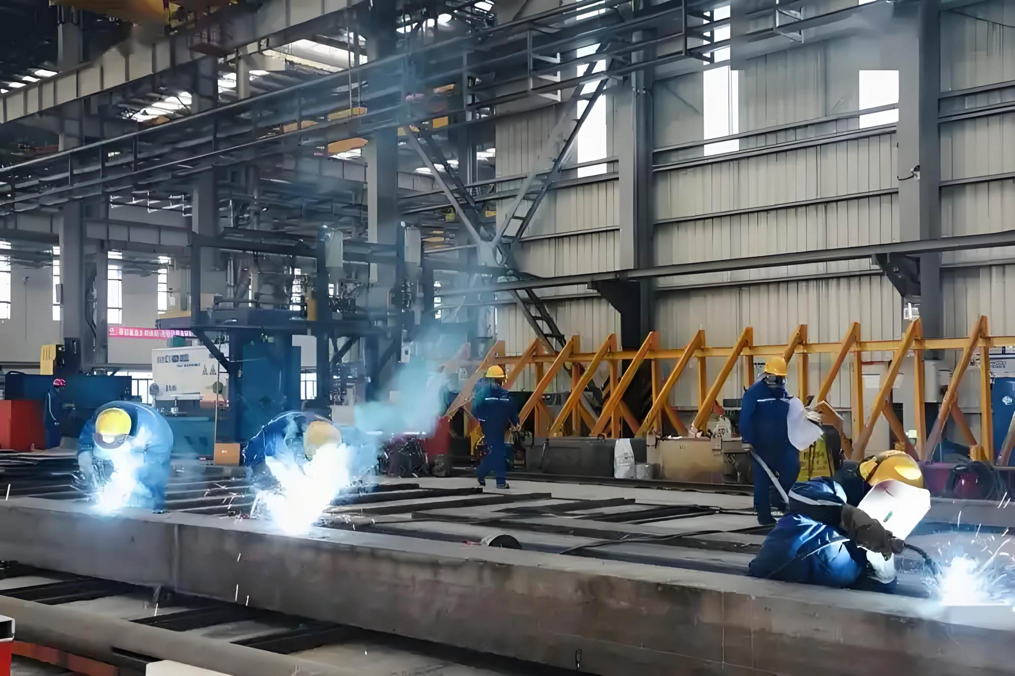 Large Span Heavy Duty Industrial Steel Structure Warehouse Prefabricated Building Kit