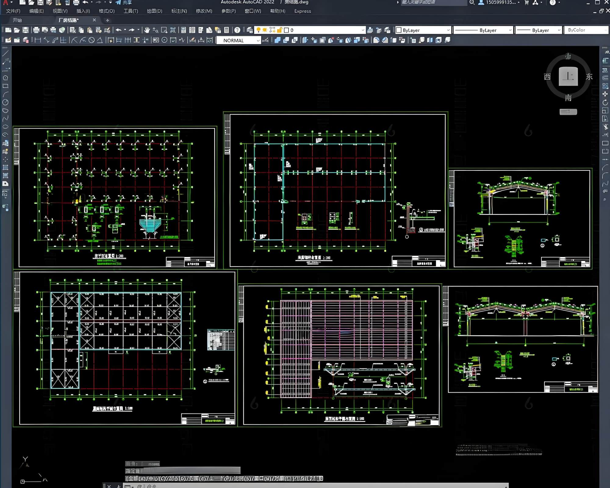Modular Steel Frame for Cold Storage - Anti-Corrosion Coating, -30°C to 50°C Working Temperature