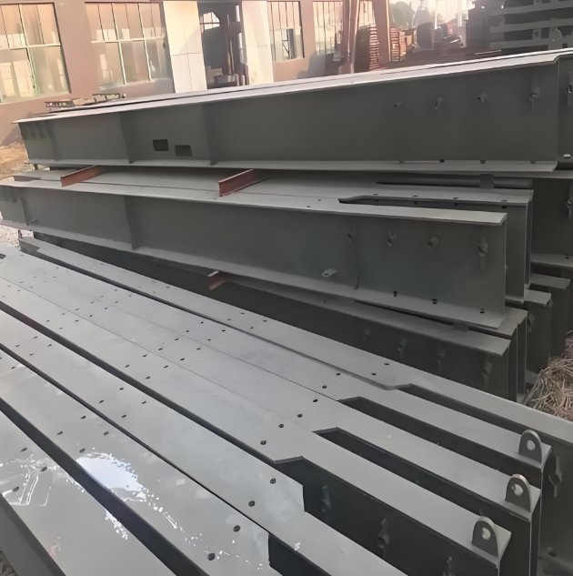 Multi-storey plant steel structure