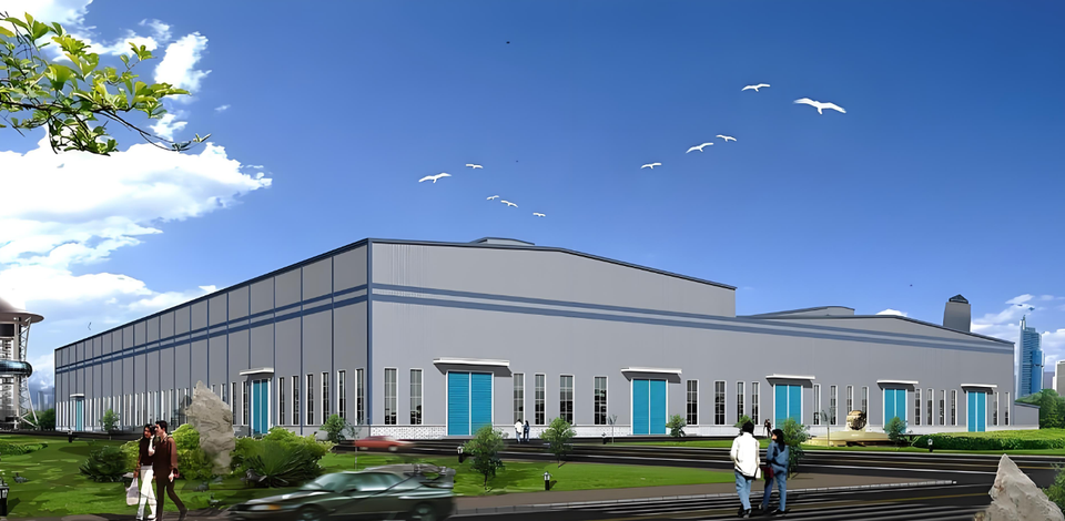 Custom Steel Building Frameworks Industrial Warehouses Design Fabrication Erection