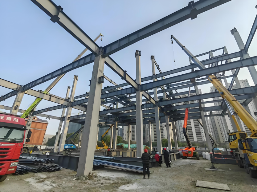 Custom Steel Building Frameworks Industrial Warehouses Design Fabrication Erection