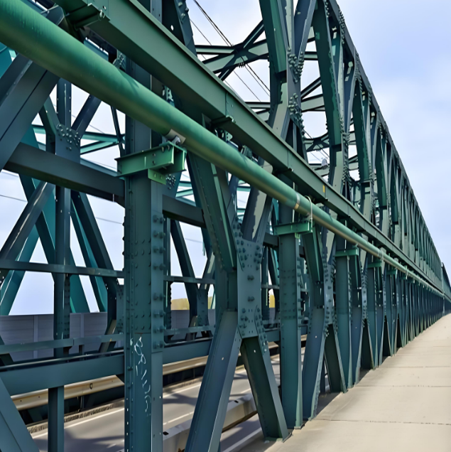 High Strength Modern Bailey Bridge Design and Fabrication Prefabricated Steel Pedestrian Bridges