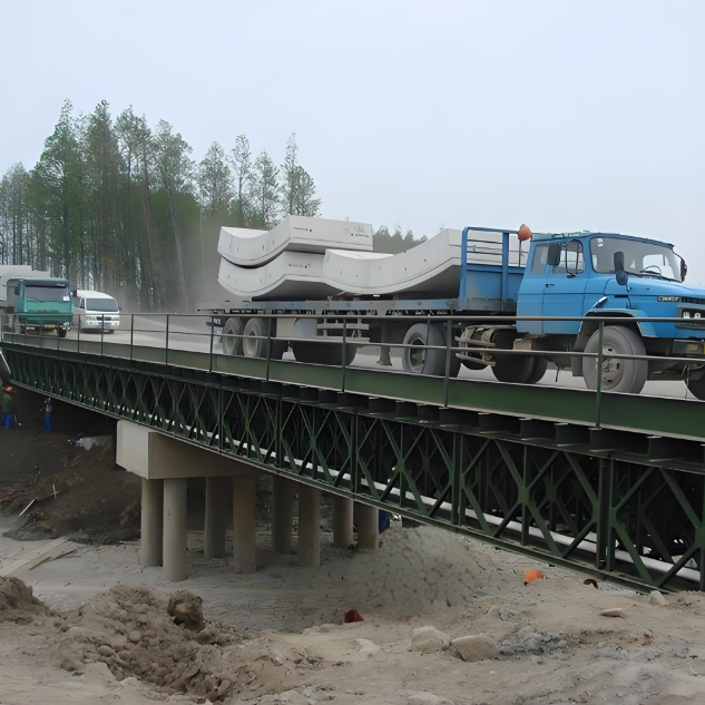 High Strength Modern Bailey Bridge Design and Fabrication Prefabricated Steel Pedestrian Bridges