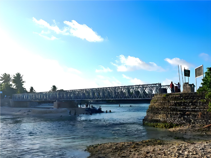 High Strength Modern Bailey Bridge Design and Fabrication Prefabricated Steel Pedestrian Bridges