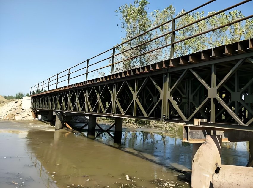 High Strength Modern Bailey Bridge Design and Fabrication Prefabricated Steel Pedestrian Bridges
