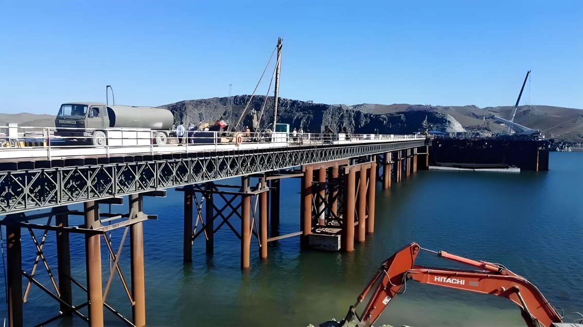 High Strength Modern Bailey Bridge Design and Fabrication Prefabricated Steel Pedestrian Bridges