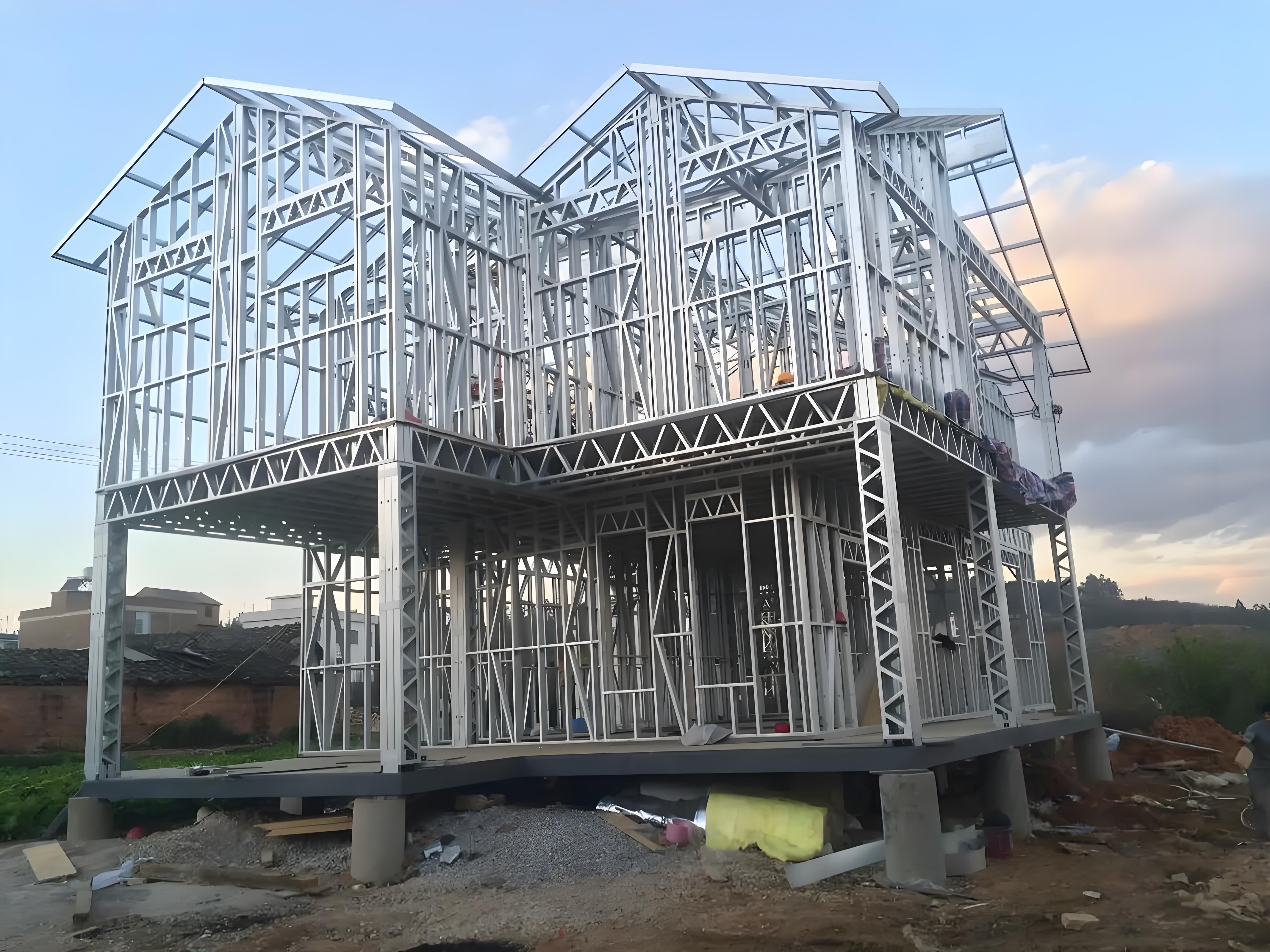 Modern Multi-Story Steel Apartment Steel Structure Hotel Building