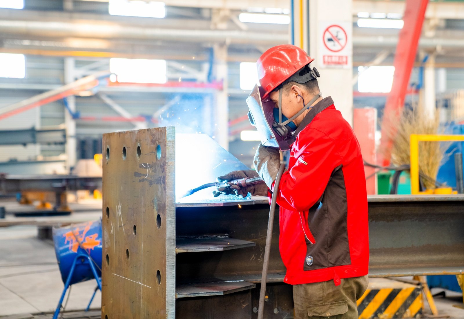 工位作业细部7 AISC Standard Joint Truss Beam Steel Structures