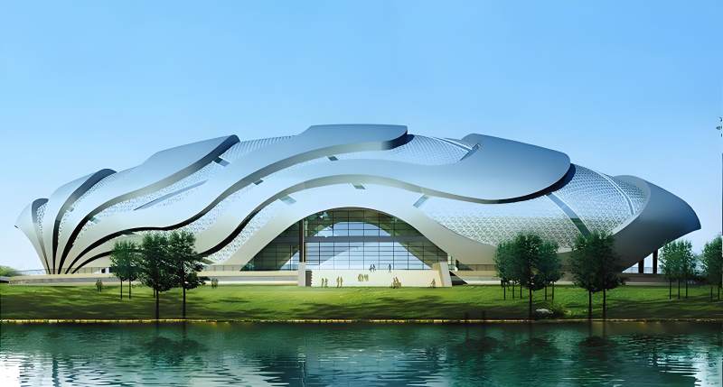 Overseas Project Showcase: Free-Form Steel Structure Buildings
