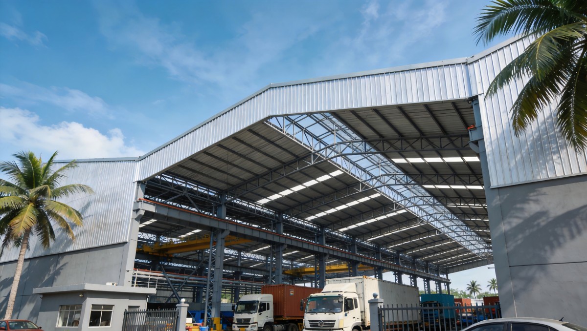 Large-Span Steel Factory Buildings Overseas Project Showcase