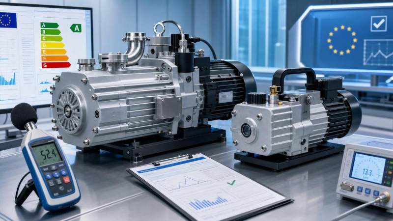 EU EN 12752-2:2026 Comes into Force, Tightening Vacuum Pump Energy Efficiency and Noise Requirements