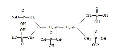 1785747132942825568144871424.png Partially neutralized sodium salt of bis hexamethylene triamine penta (methylene phosphonic acid) (BHMTPH·PN(Na2))