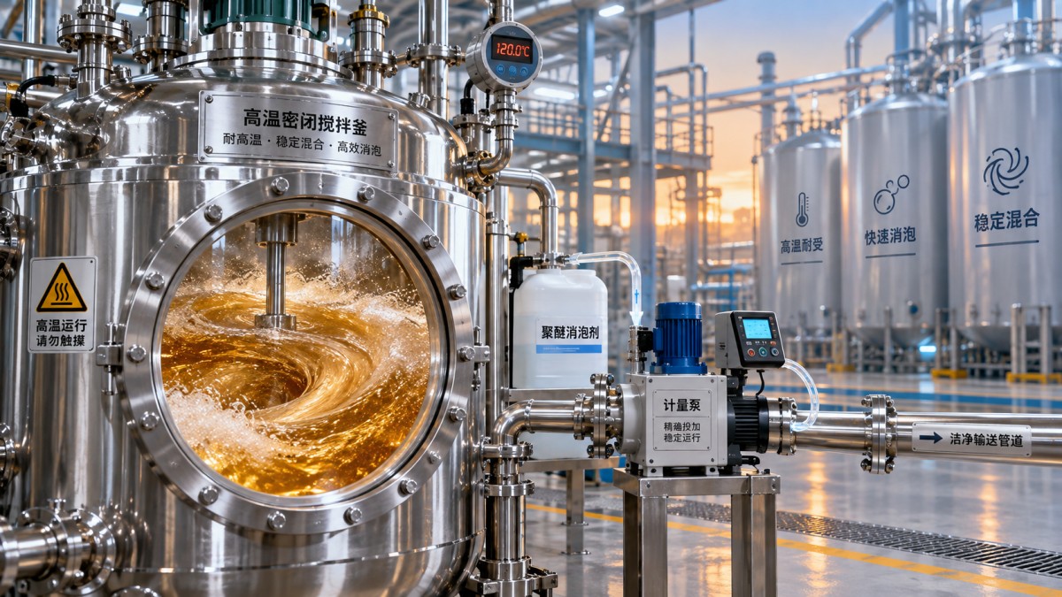 What makes a polyether defoamer suitable for high-temperature mixing? What makes a polyether defoamer suitable for high-temperature mixing?