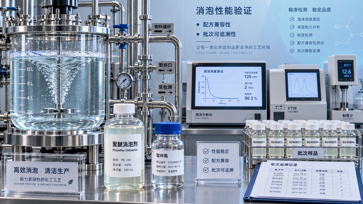 What to verify when selecting a polyether defoamer manufacturer What to verify when selecting a polyether defoamer manufacturer