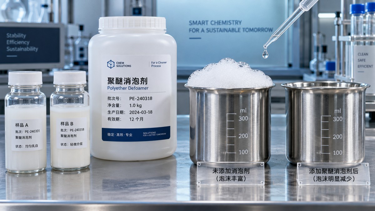 When inconsistent batches point to a polyether defoamer supplier issue