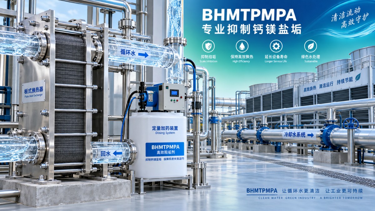 Le BHMTPMPA CAS 34690-00-1 peut-il améliorer le contrôle de l’entartrage en eau dure ?