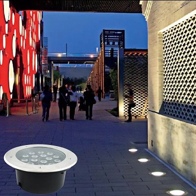 15W SMD Underground Lamp Waterproof IP67 LED Garden Lamp Outdoor Underground Path Lamp Embedded Underground Lighting Stainless Steel