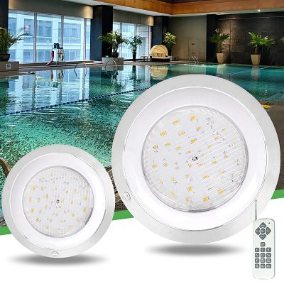 LED lamp IP68 protection PC lamp body AC DC12-24V 3000-6000K color temperature landscape pool lighting