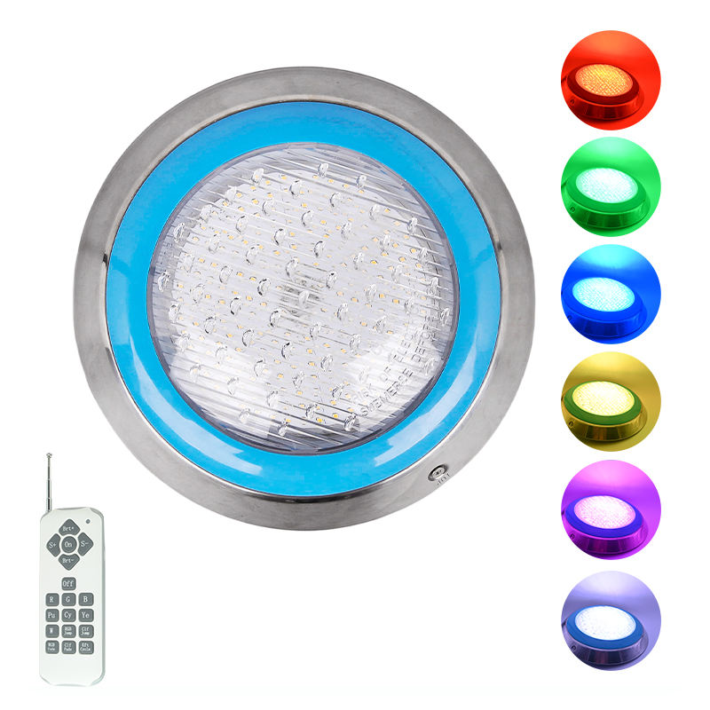 LED lamp IP68 protection PC lamp body AC DC12-24V 3000-6000K color temperature landscape pool lighting