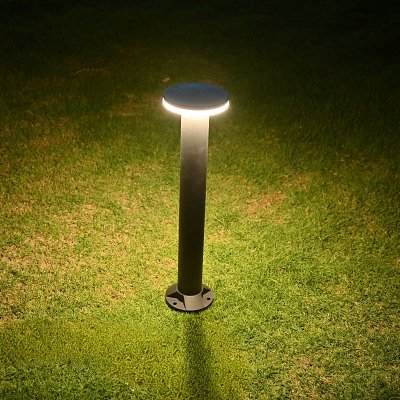 Hot selling Outdoor Waterproof Ip65 LED Lawn Light Aluminum LED Courtyard Light Aluminum Material Path System Cable Column Garden Circular Light