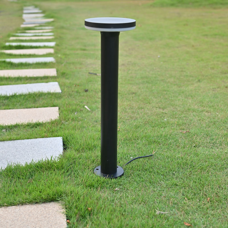 Hot selling Outdoor Waterproof Ip65 LED Lawn Light Aluminum LED Courtyard Light Aluminum Material Path System Cable Column Garden Circular Light