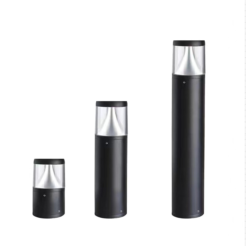 New LED pillar guard light, LED is the most popular modern outdoor pillar guard light, Ip65 LED courtyard light, aluminum body lawn light