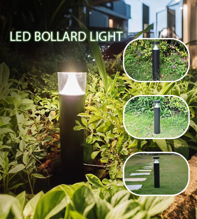 New LED pillar guard light, LED is the most popular modern outdoor pillar guard light, Ip65 LED courtyard light, aluminum body lawn light