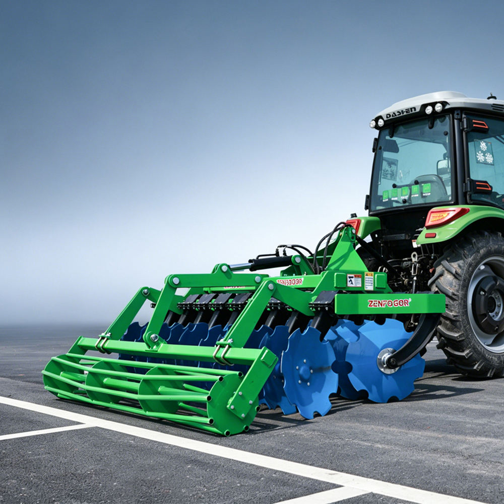 Heavy Duty Tractor-Driven Disc Harrow Complete Agricultural Cultivator