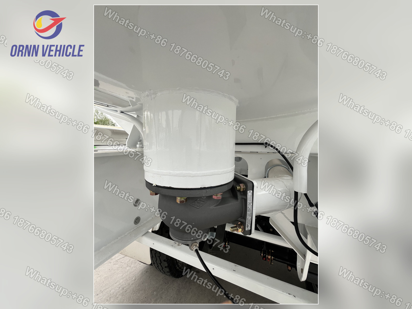 Citernes à carburant en acier au carbone à 4 compartiments de 50 m³