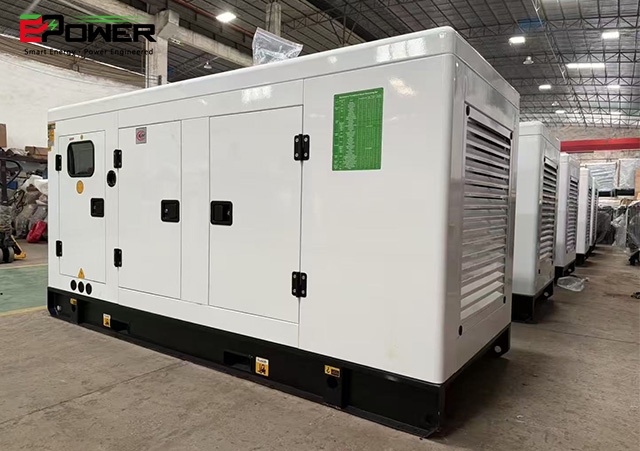 Low noise generator set