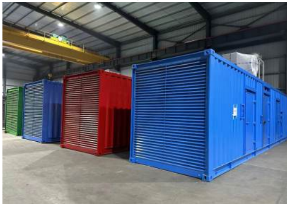 Quatro unidades de alta tensão de 1000KW em um data center doméstico