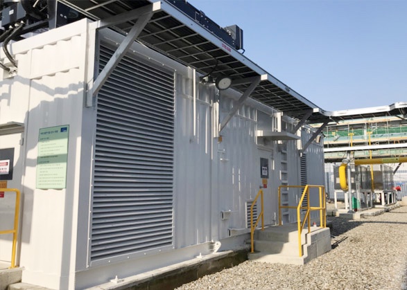 Grupo electrógeno de alta tensión de 800KW para el proyecto de la Franja y la Ruta en Pakistán