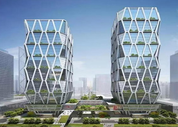 Proyecto de construcción del edificio sede de China del Sur de Sany Tree Root