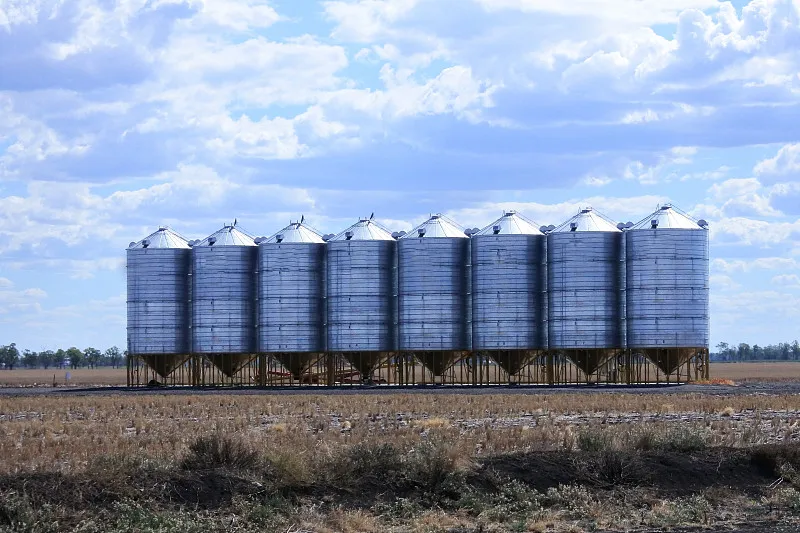 Silo de acero para cebada