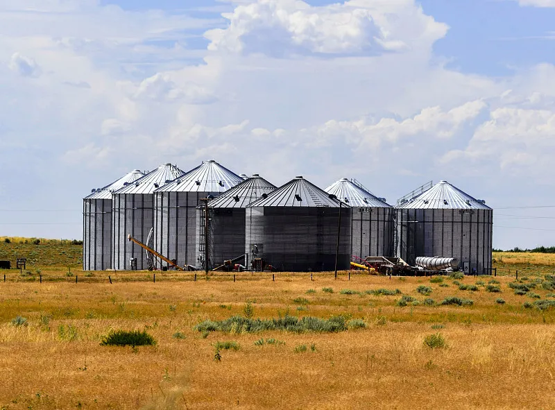 Silo de acero para sorgo y granos gruesos