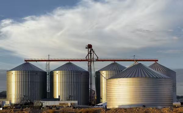 Silos de acero para granos