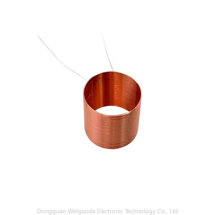 Self adhesive flat coil
