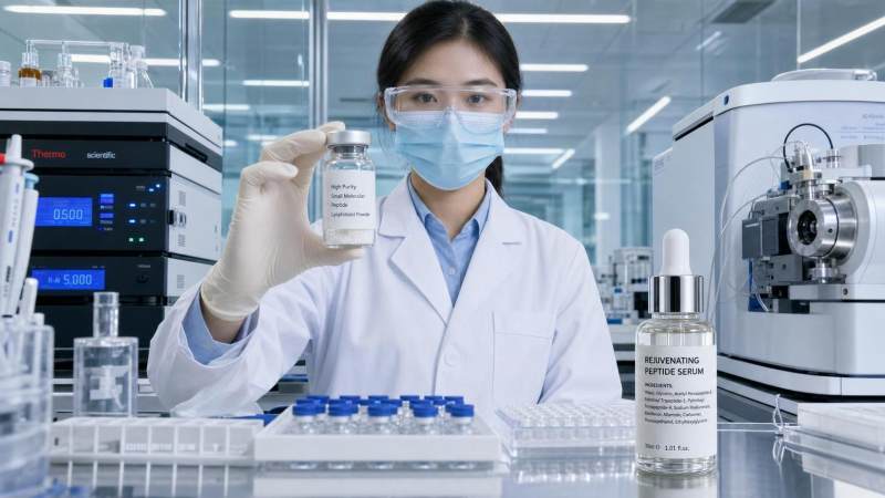 Can Small-Molecule Peptide Raw Materials from a Peptide Factory Be Directly Applied to Medical Aesthetic Skincare Products?