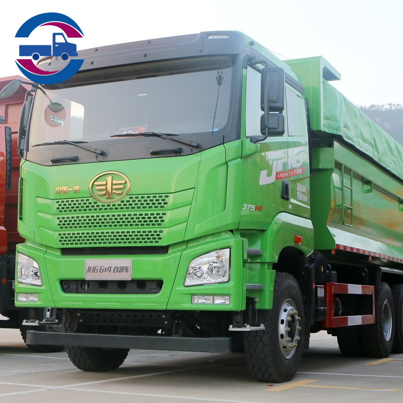 Camion benne Faw JH6 6x4 à 10 roues, 375 ch
