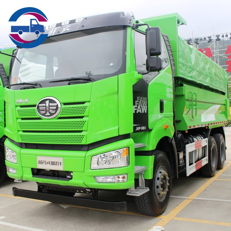 Nouveau et d’occasion, camion-benne 6x4 FAW J6P 390 ch, fabriqué en Chine