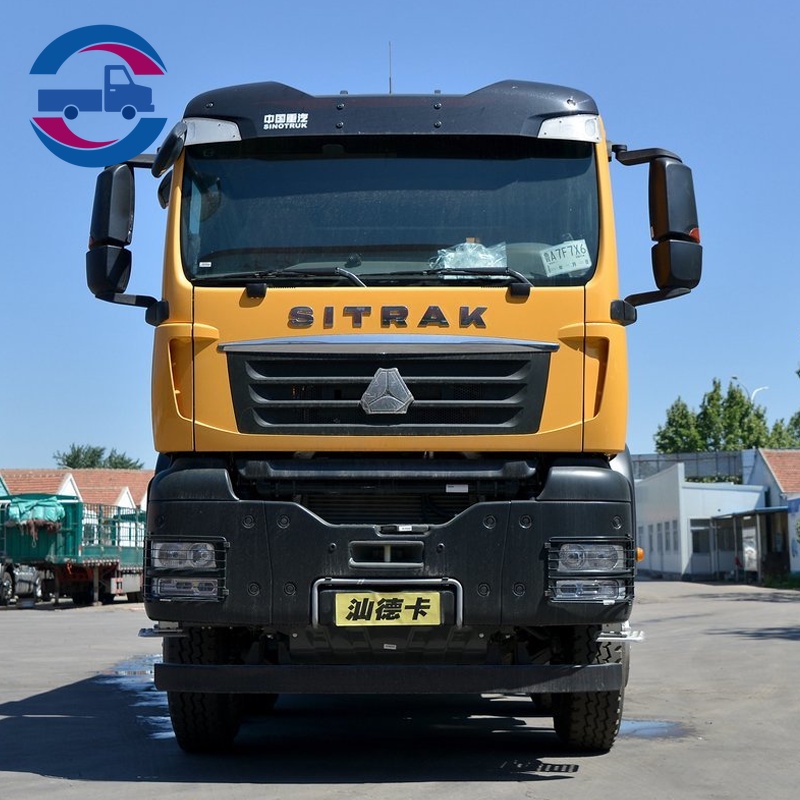 Camion benne Sinotruk Sitrak G7W 400HP 8x4 6,8 m
