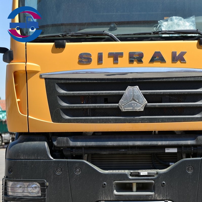 Camion benne Sinotruk Sitrak G7W 400HP 8x4 6,8 m