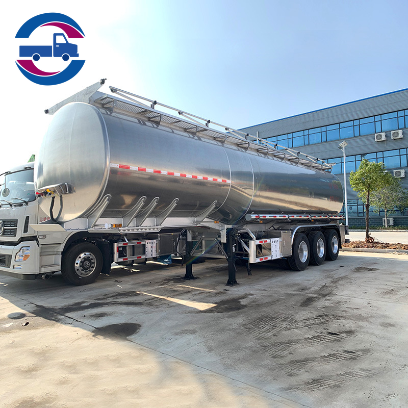 Camions-citernes en alliage d'aluminium de 40 CBM