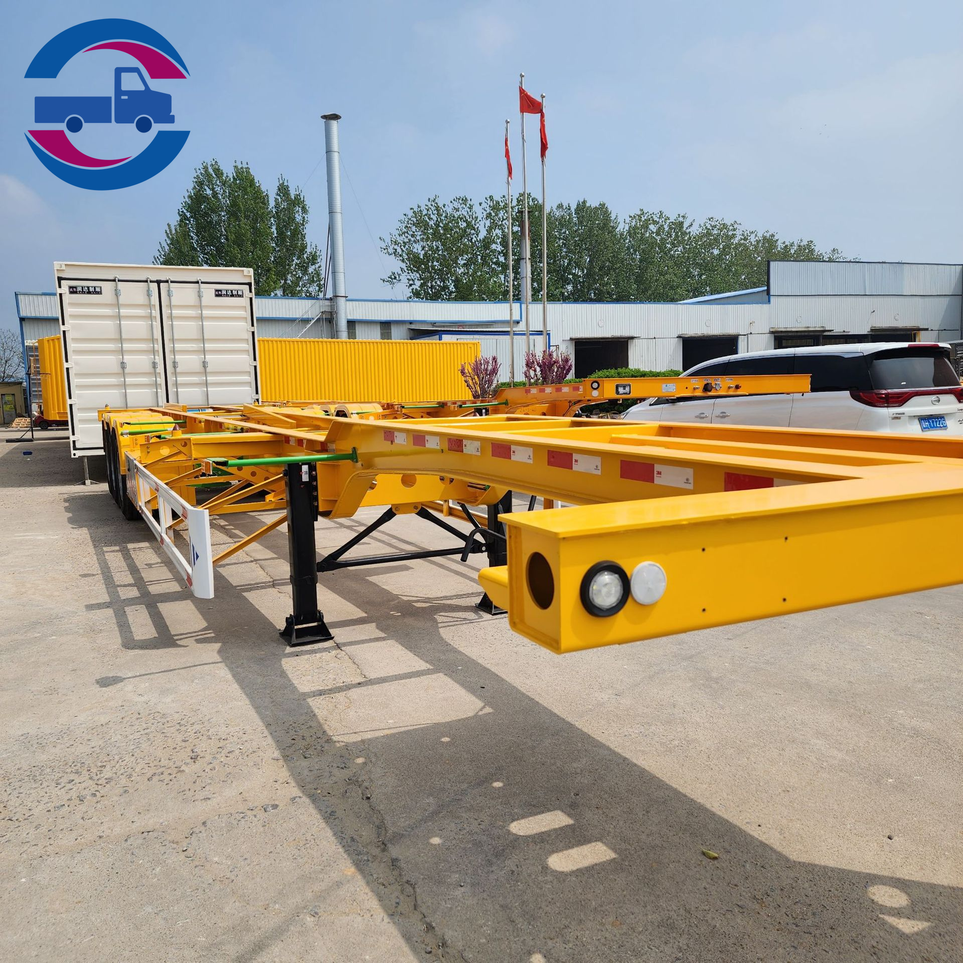 Châssis pour conteneur 2 essieux 40FT