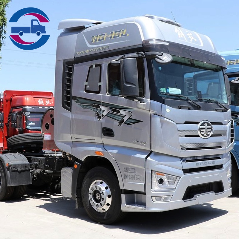 Faw J7 Camion lourd 600 ch 6x4 LNG tracteur à boîte automatique
