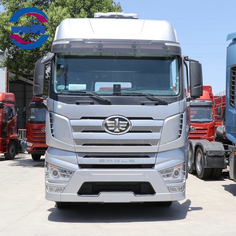 Faw J7 Camion lourd 600 ch 6x4 LNG tracteur à boîte automatique