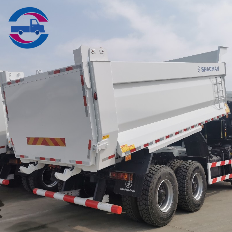 Camion-benne Shacman H3000 380 HP 6x4 à 10 roues, charge utile de 30 tonnes, benne de 20 mètres cubes
