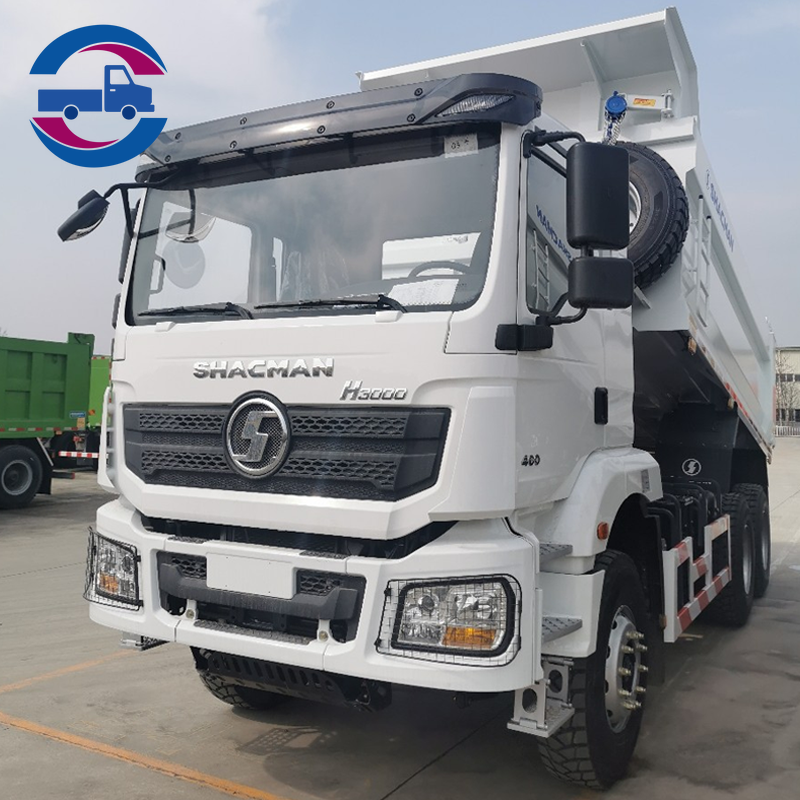 Camion-benne Shacman H3000 380 HP 6x4 à 10 roues, charge utile de 30 tonnes, benne de 20 mètres cubes