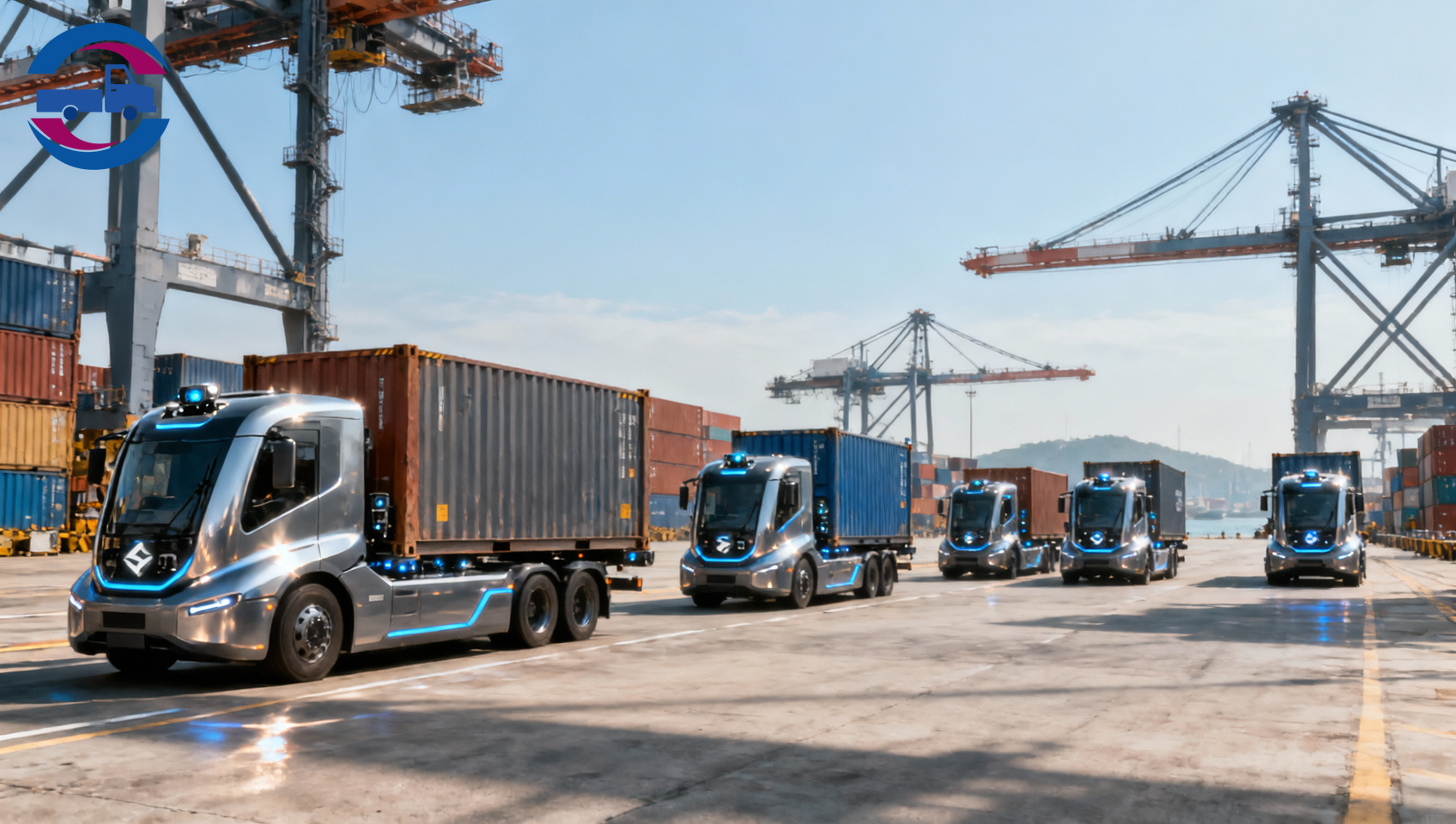 Hong Kong lance les premiers camions lourds autonomes au terminal de Kwai Tsing