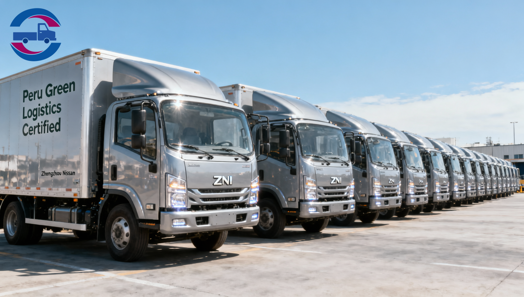 Zhengzhou Nissan livre 50 camions légers électriques au Pérou
